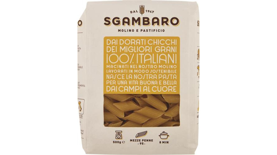 MEZZE PENNE RIGATE ETICHETTA GIALLA