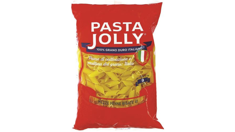 PASTA SEMOLA JOLLY MEZZE PENNE RIGATE N.41
