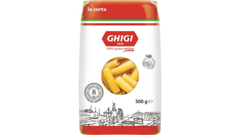 PASTA DI SEMOLA 100% GRANO ITALIANO TORTIGLIONI