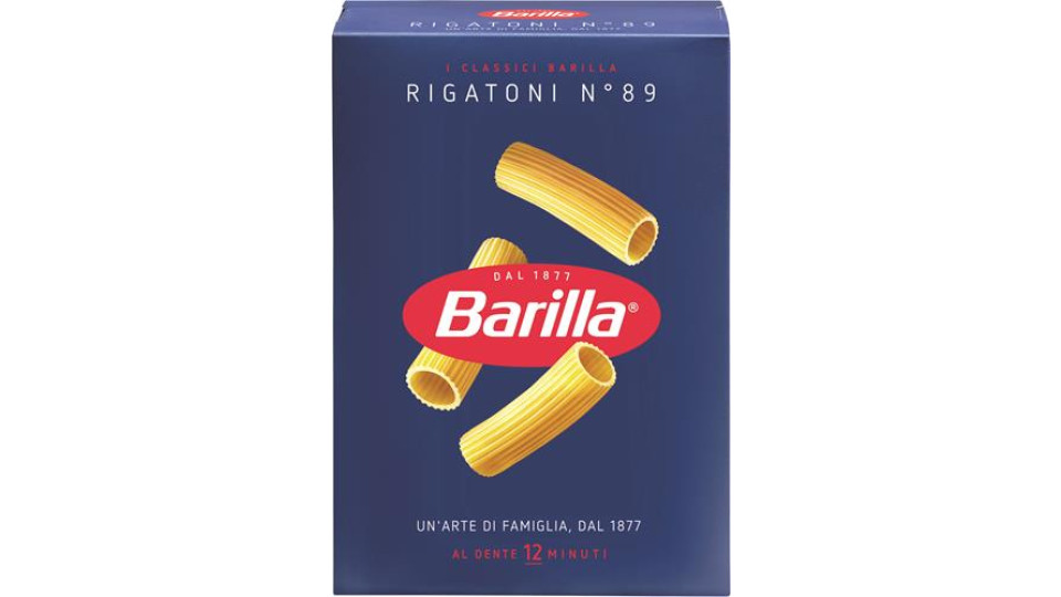 PASTA DI SEMOLA RIGATONI N89