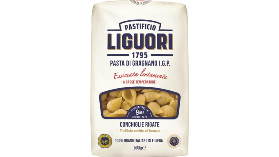 PASTA DI GRAGNANO TOFE N48 -CONCHIGLIE RIGATE 100% ITALIANO IGP