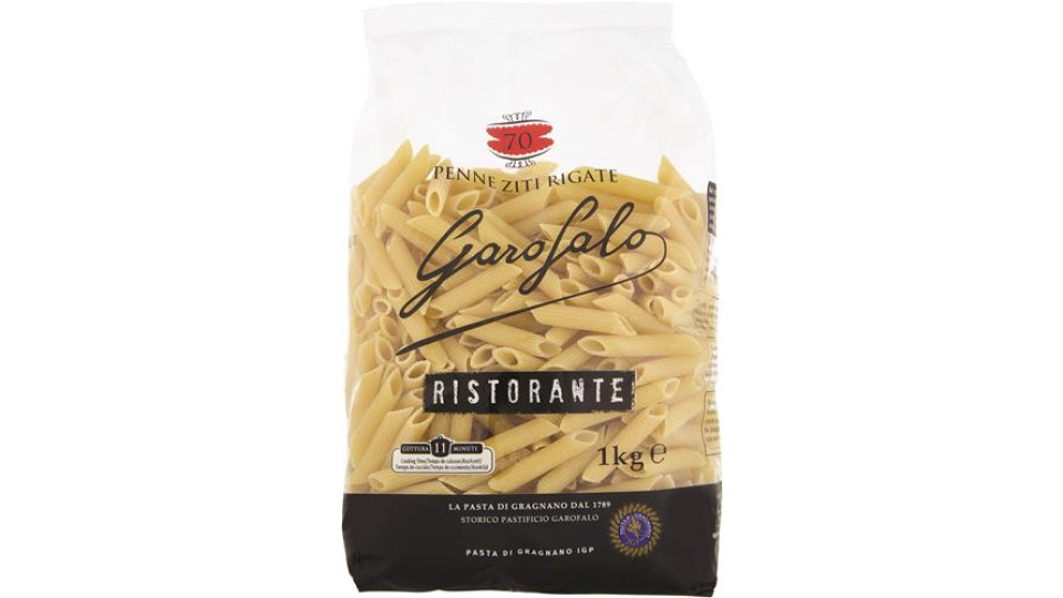 PASTA DI SEMOLA PENNE ZITI RIGATE IGP