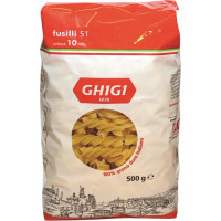 PASTA DI SEMOLA 100% GRANO ITALIANO FUSILLI