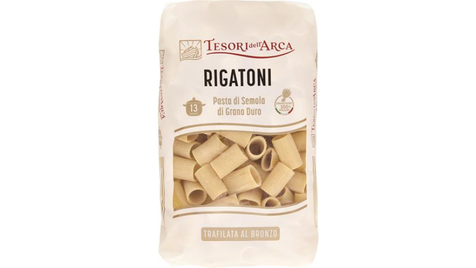 PASTA DI SEMOLA 100% IT TRAF.BRONZO RIGATONI