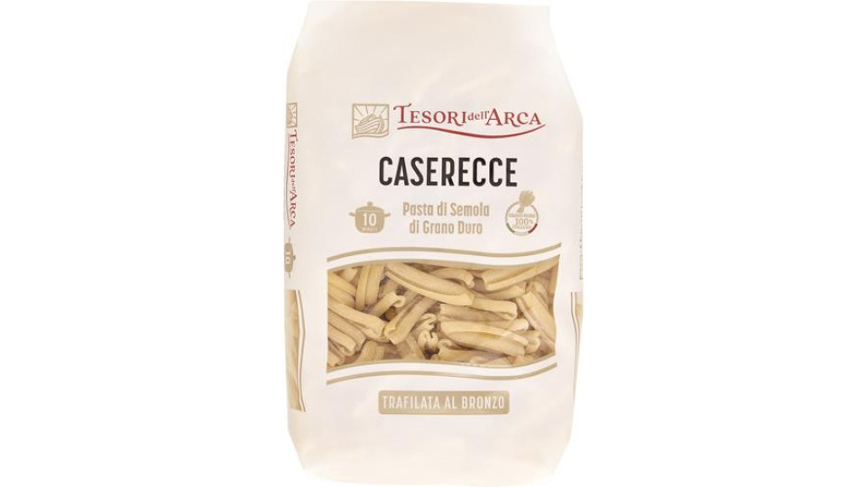 PASTA DI SEMOLA 100% IT CASERECCE TRAFILATA BRONZO