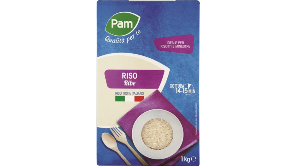 RISO RIBE PARBOILED CONFEZIONATO SOTTOVUOTO