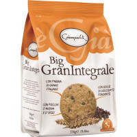 BISCOTTI INTEGRALI CON GOCCE DI CIOCCOLATO