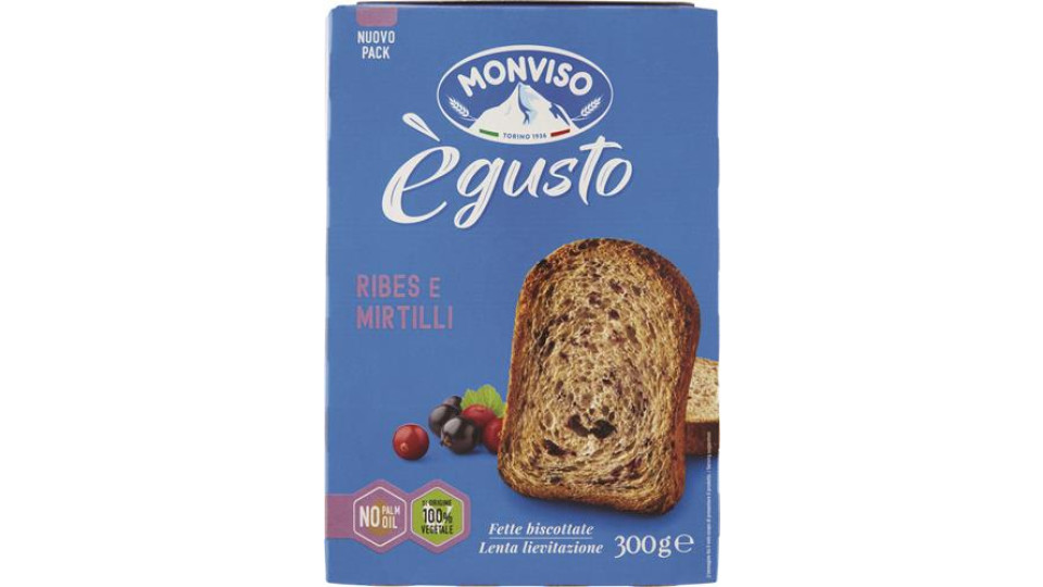FETTE BISCOTTATE RIBES E MIRTILLI