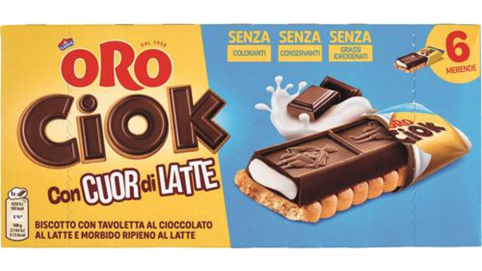 SNACK DOLCE CUOR DI LATTE