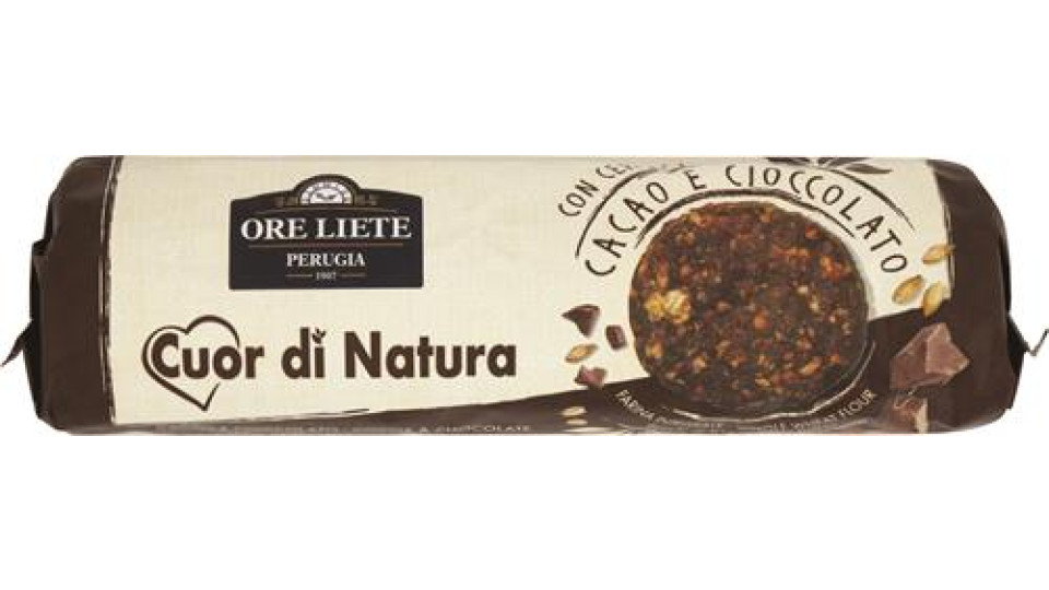 BISCOTTI CEREALI E CACAO