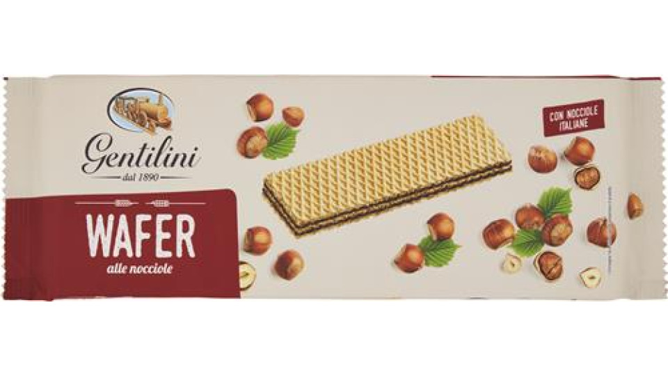 WAFER ALLA NOCCIOLA GENTILINI GR175