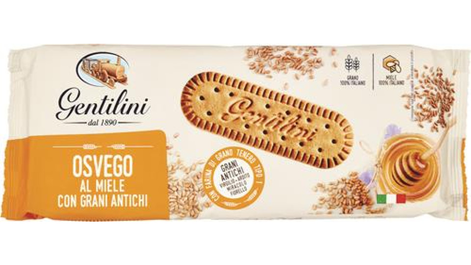 BISCOTTI OSVEGO AL MIELE CON GRANI ANTICHI