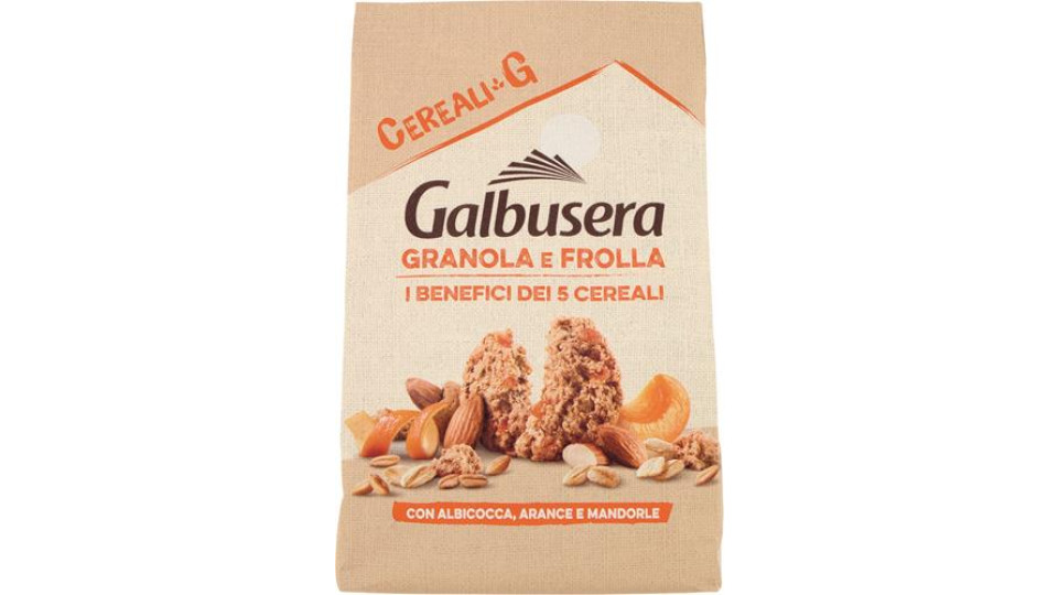 BISCOTTI GRANOLA FROLLA FRUTTA CEREALIG