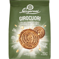 GIROCUORI BISCOTTI 100% FARINA INTEGRALI