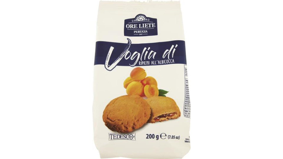 BISCOTTI RIPIENI ALBICOCCA