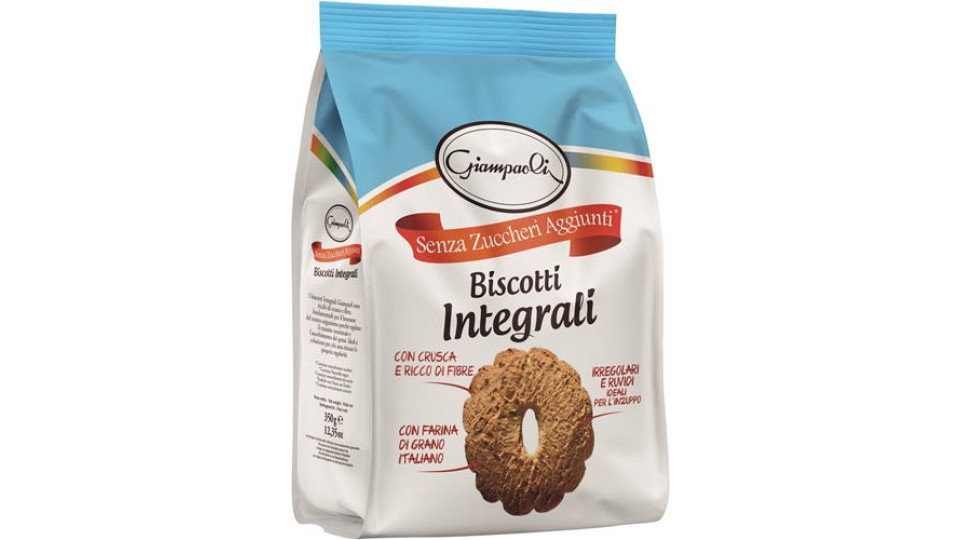 BISCOTTI SENZA ZUCCHERI AGGIUNTI INTEGRALI