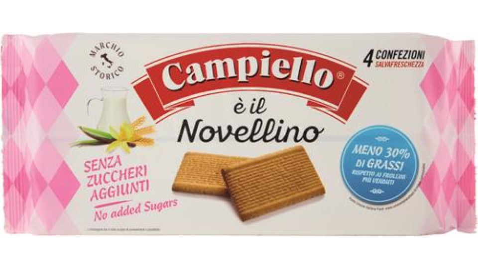 BISCOTTO IL NOVELLINO CAMPIELLO SENZA ZUCCHERO