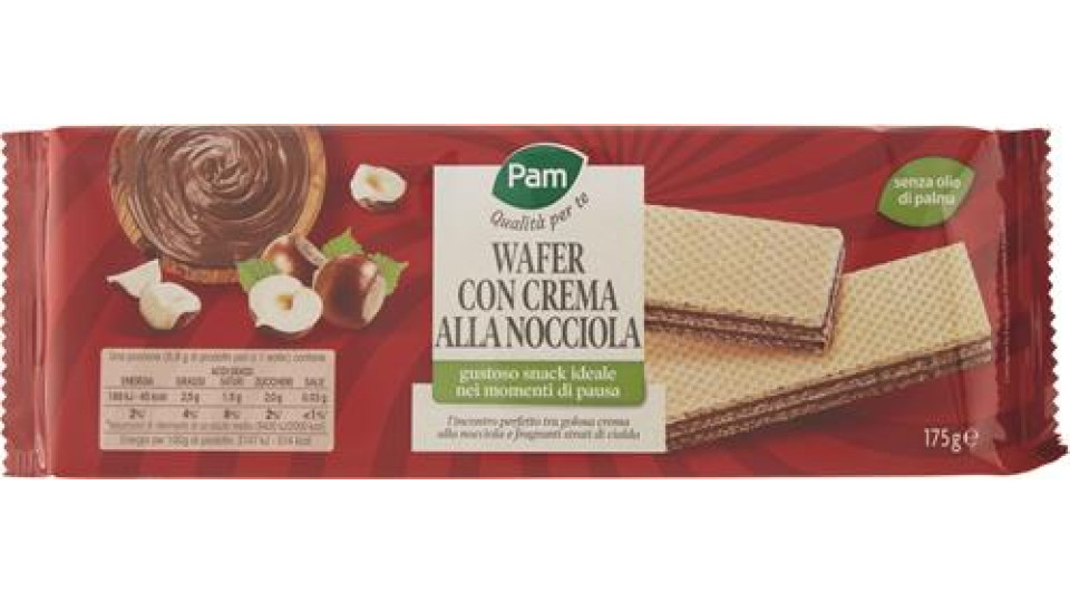 WAFER ALLA NOCCIOLA