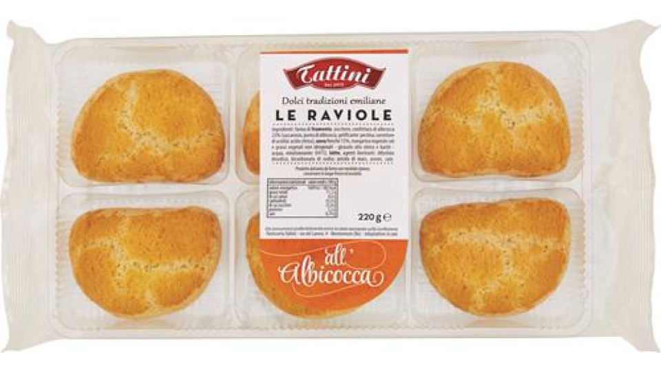 RAVIOLE ALL ALBICOCCA