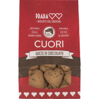 BISCOTTI CUORE CON GOCCE DI CIOCCOLATO
