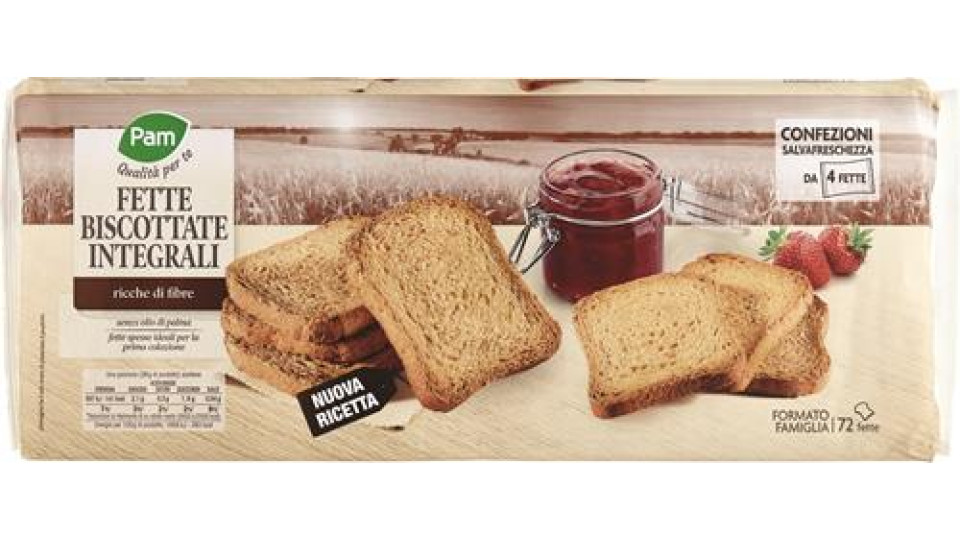 36 FETTE BISCOTTATE INTEGRALI