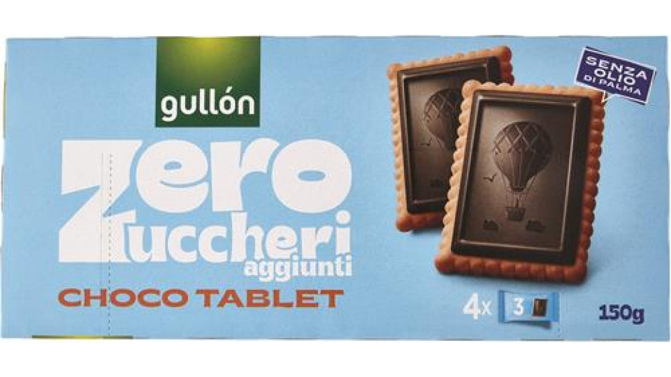 CHOCOTABLET ZERO ZUCCHERI