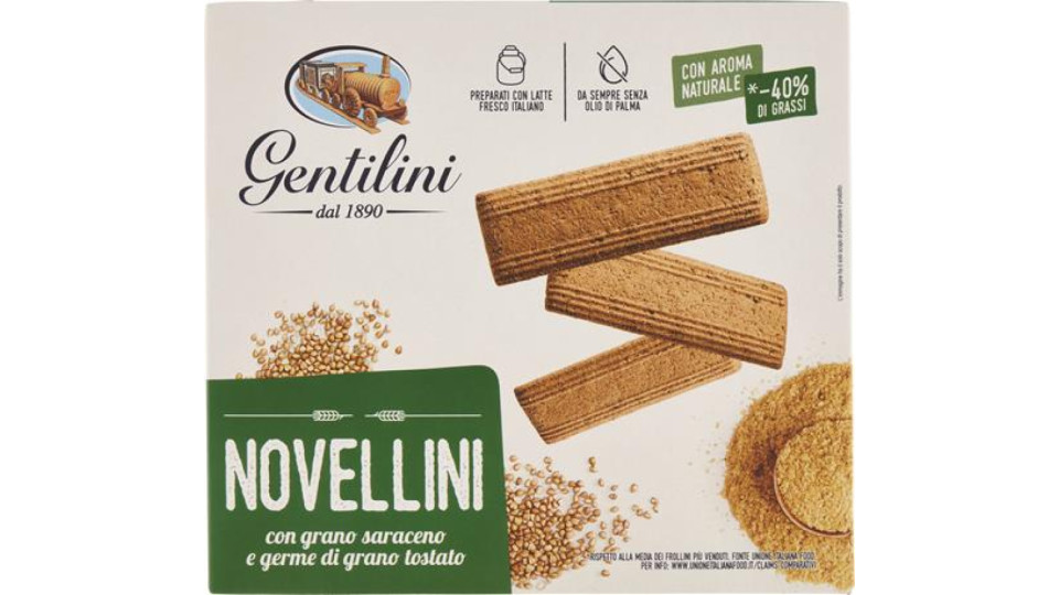 NOVELLINI AL GRANO SARACENO E GERME DI GRANO TOSTATO