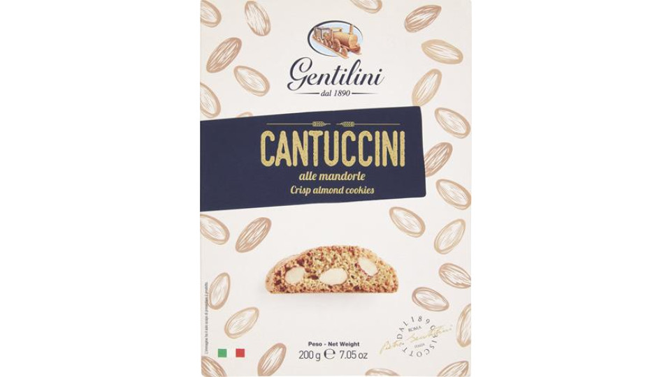CANTUCCINI ALLE MANDORLE GENTILINI GR200