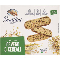 BISCOTTI OSVEGO AI 5 CEREALI BISCOTT.GENTILINI GR500