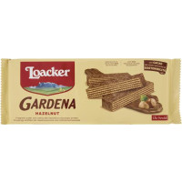 WAFER GARDENA RICOPERTI CON CIOCCOLATO AL LATTE E FARCITI CON CREMA ALLA NOCCIOLA