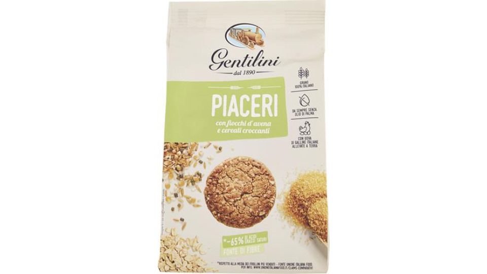 PIACERI CON FIOCCHI D'AVENA E CEREALI CROCCANTI