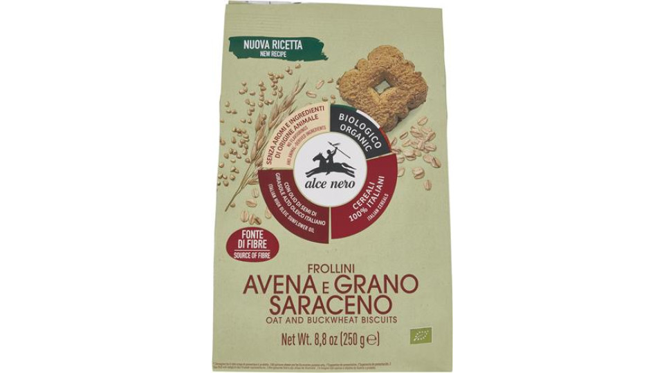 FROLLINI BIO AVENA E GRANO SARACENO