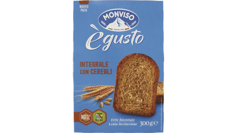 FETTE BISCOTTATE INTEGRALI CON CEREALI