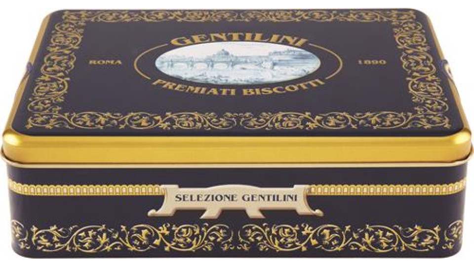 BISCOTTI IN LATTA RIEDITING GENTILIIN GR250