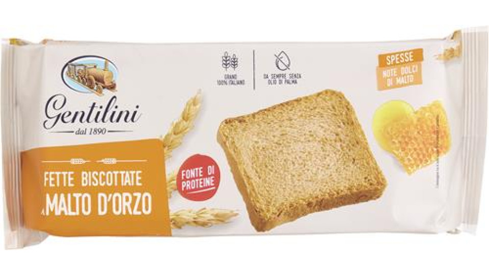 FETTE BISCOTTATE MALTO D'ORZO