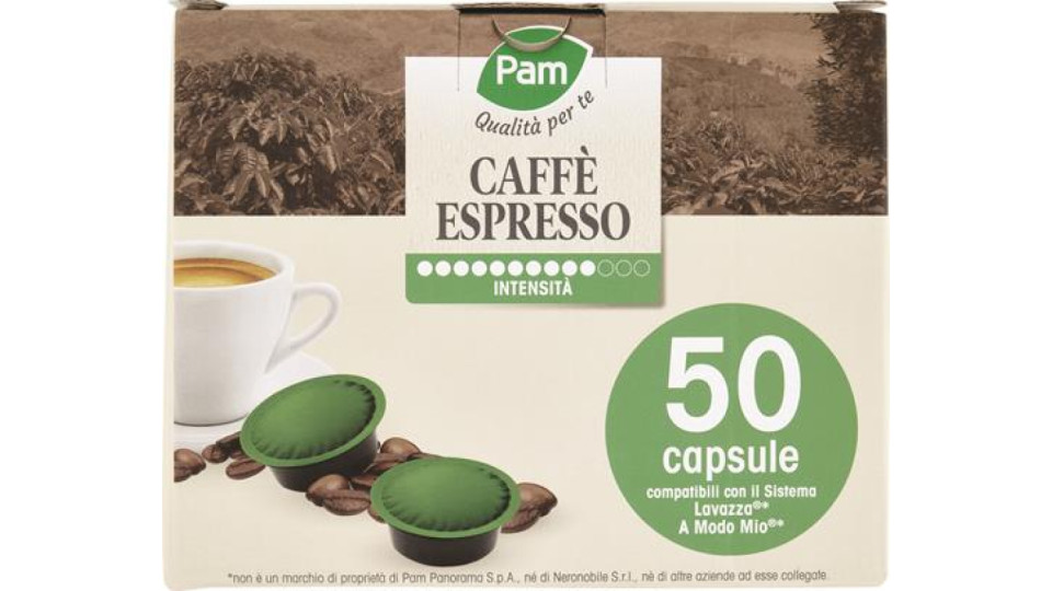 CAFFÈ IN CAPSULE 50C AMODOMIO ESPRESSO
