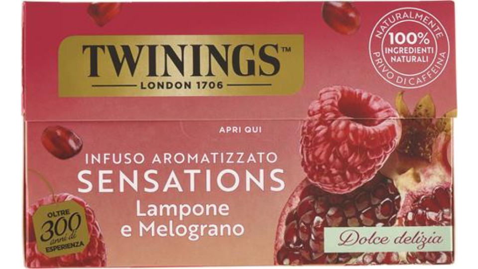INFUSO LAMPONE MELOGRANO 20F
