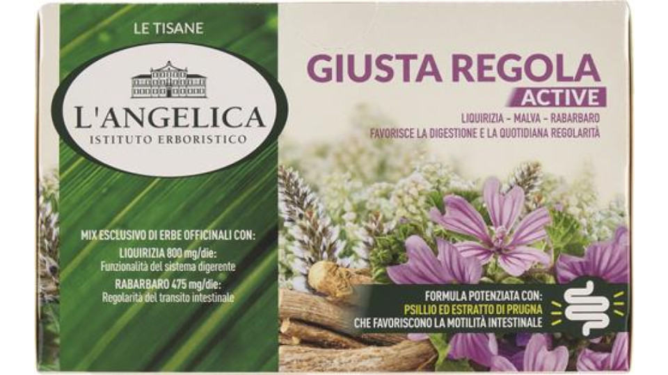 TISANA GIUSTA REGOLARITA 18 FILTRI