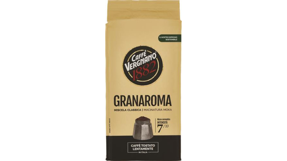 CAFFE' MISCELA GRANAROMA MACINATO PER MOKA GR 250