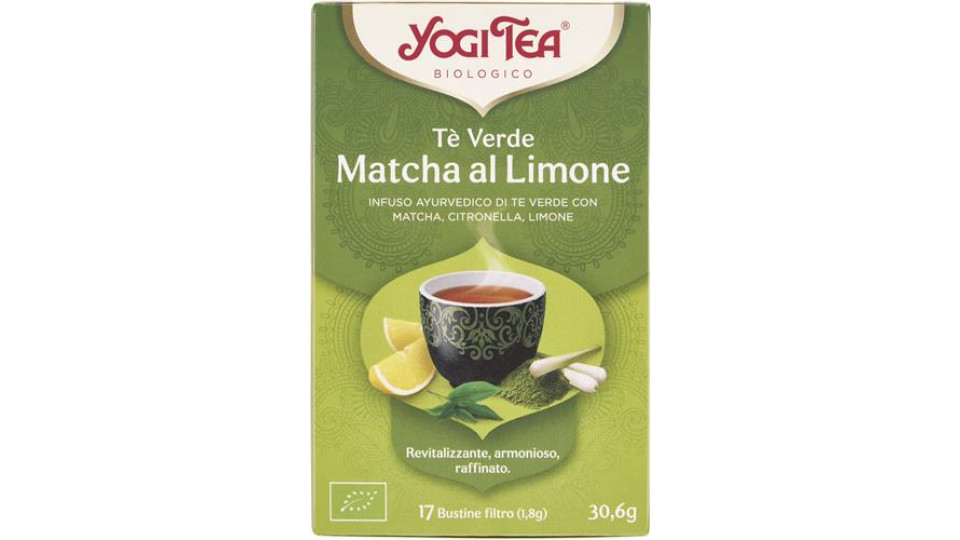 TE VERDE MACHA CON LIMONE 17F