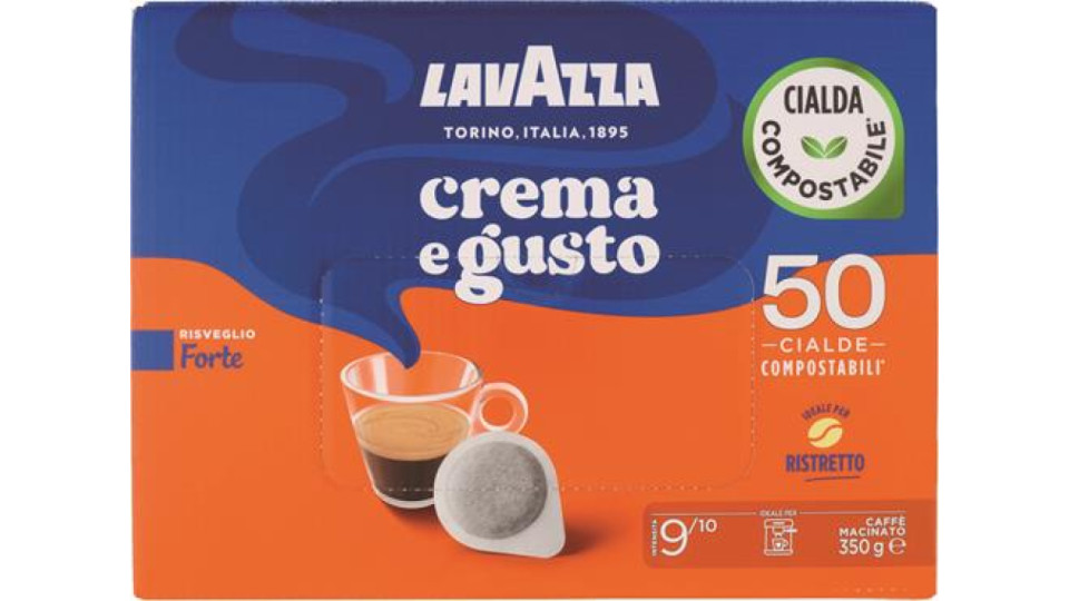 CAFFE' IN CIALDE CREMA&GUSTO FORTE 50C