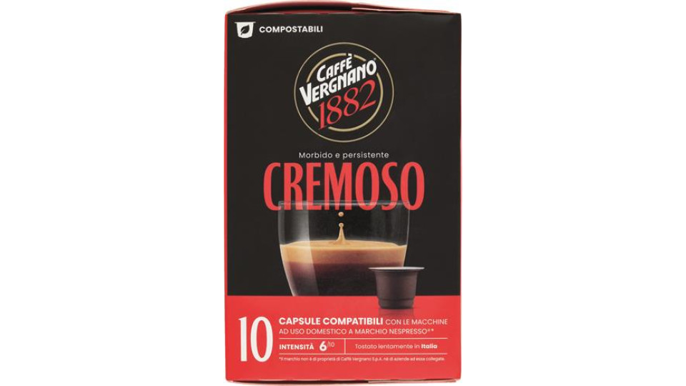 CAFFÈ CREMOSO 'NESPRESSO' 10CAPS COMPOSTABILE