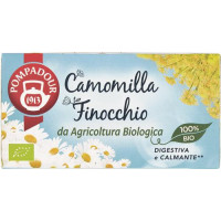POMPADUR CAMOMILLA E FINOCCHIO BIO