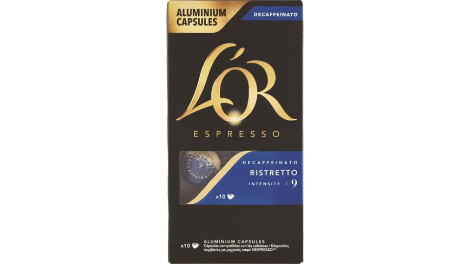 NESPRESSO DECAFFEINATO 10CAPS