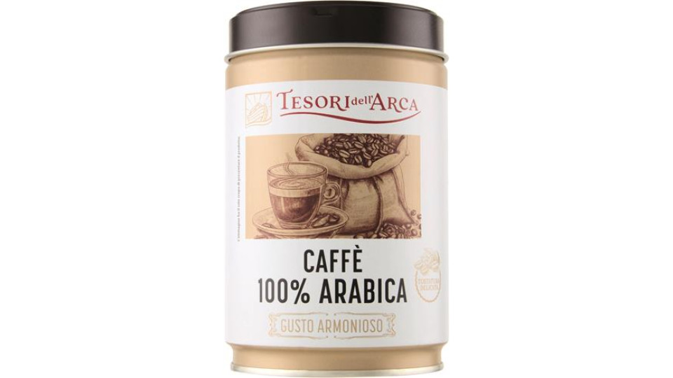 CAFFE' MACINATO 100% ARABICA LATTA