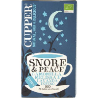 INFUSO SNORE&PEACE BIO 20 FILTRI CAMOMILLA MELISSA LAVANDA
