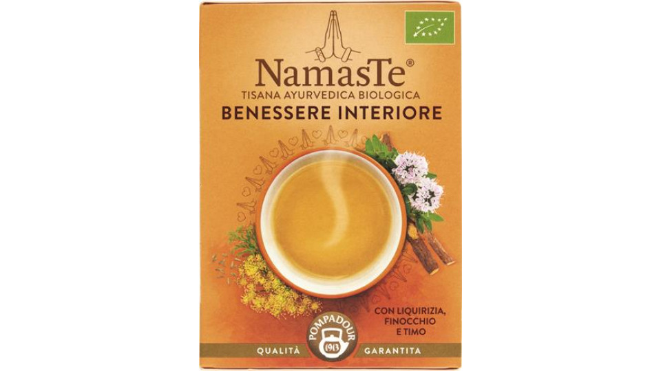 TISANA AYURVEDICA BIOLOGICA BENESSERE INTERIORE 15 FILTRI