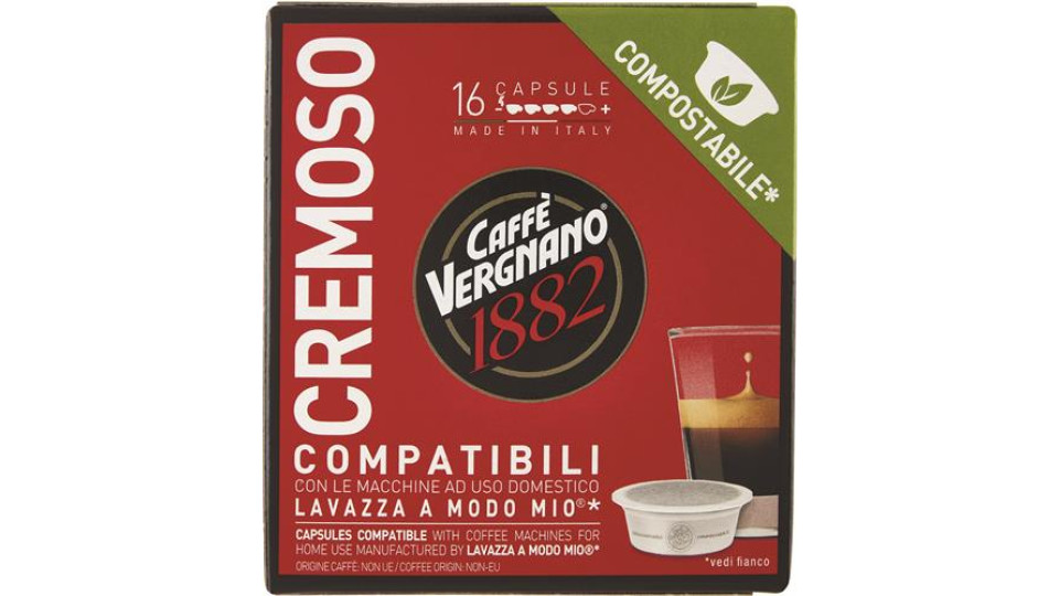 CAPSULA CAFFE' DISCOVERY CREMOSO 16PZ COMPOSTABILE
