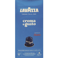 10 CAPS COMPATIBILI NESPRESSO IN ALLUMINIO CREMA&GUSTO