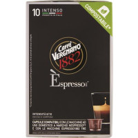 CAFFÈ INTENSO 10 CAPS COMPOSTABILE - COMPATIBILE NESPRESSO